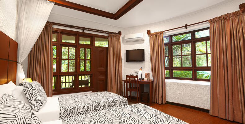 Spacious rooms