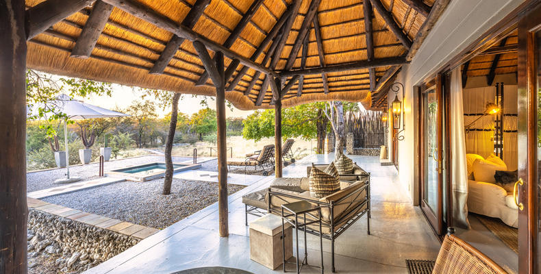 Villa Mushara - Veranda