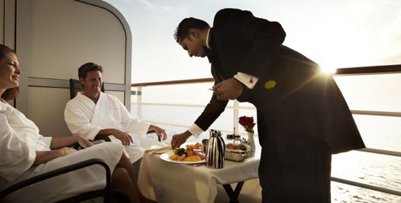 Personalised Service on Silver Spirit