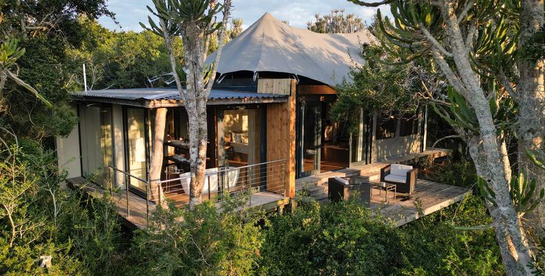 Exterior of suite