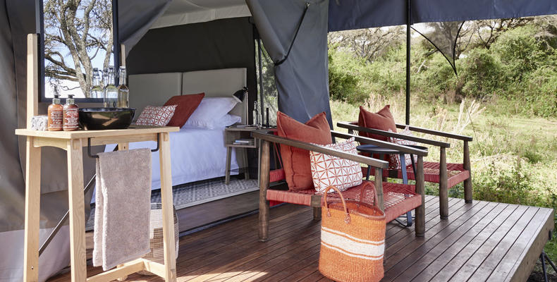 Tent decking