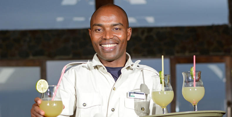Guest welcome drinks