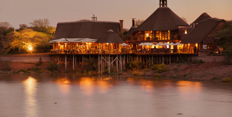 Main Lodge at Night