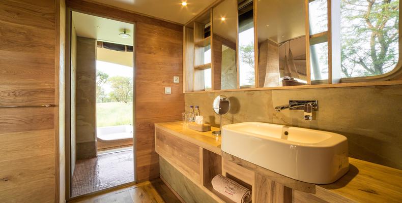 your luxury bathroom has everything you desire including a marine style flush toilet, power shower, hair dryer and hot tub