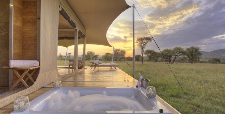 open air hot tub