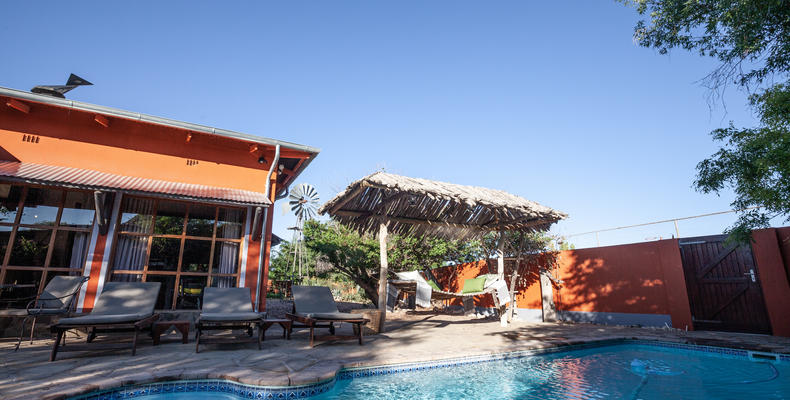 Pool at Altes Farmhaus