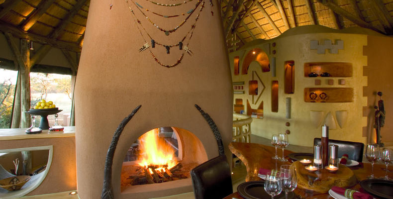 Okonjima Bush Suite - Dining area