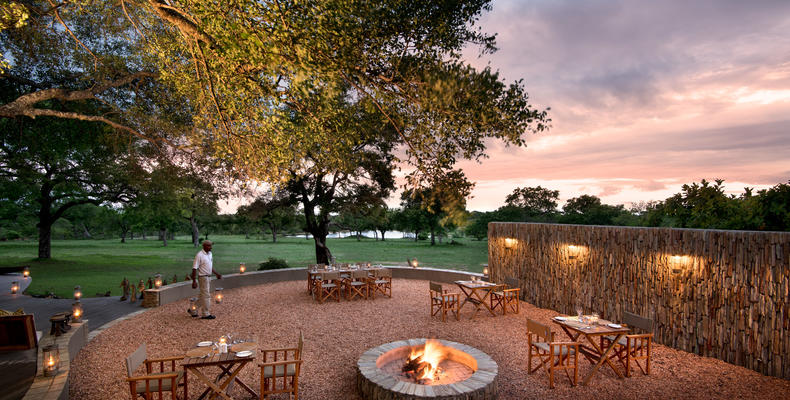 Boma dining area
