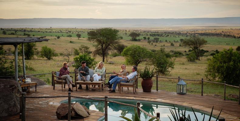 Swimming pool sundowners