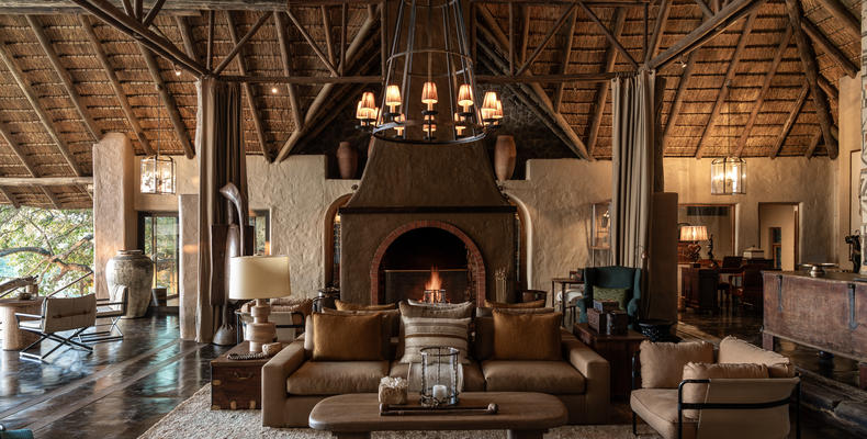 Main Lounge & Fireplace