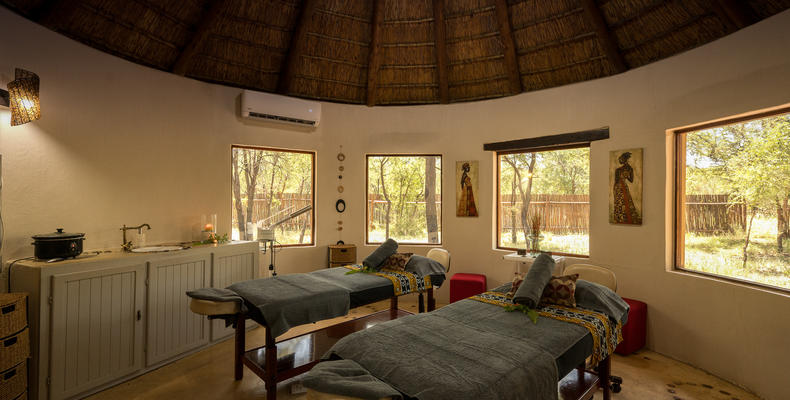 Spa double treatment room