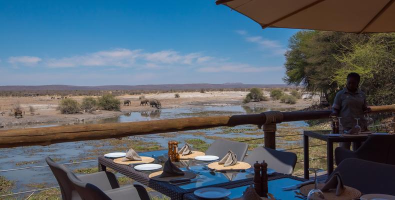 View on water hole