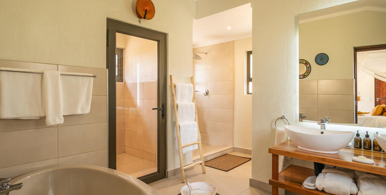 Family suite bathroom