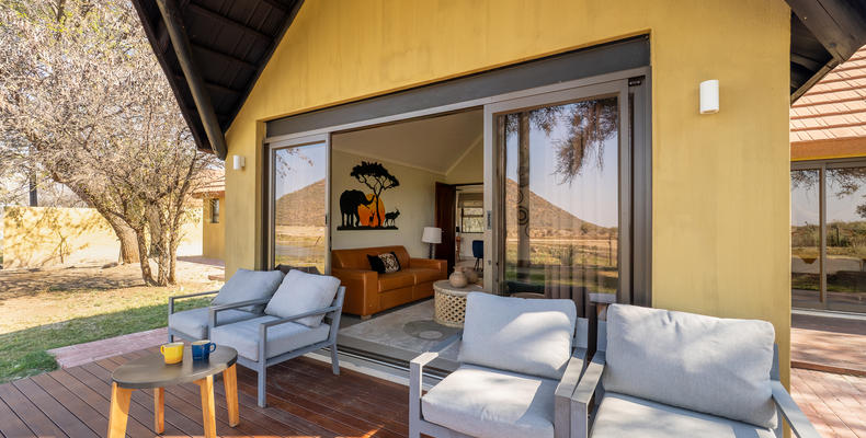 Family suite patio