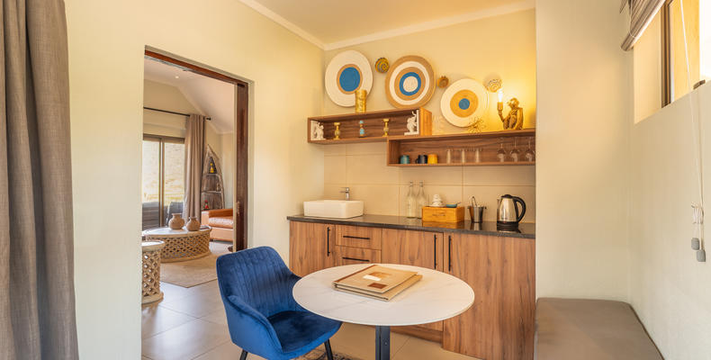 Family suite coffee station