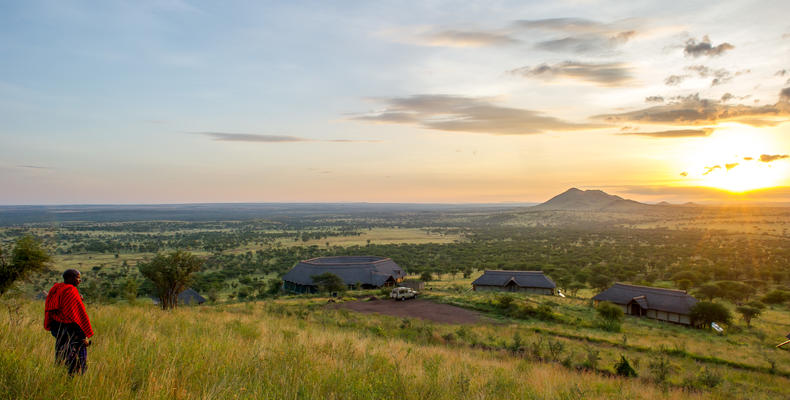 Kubu Kubu Tented Lodge - View of the lodge