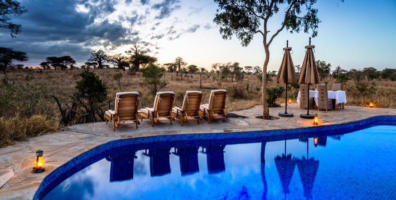 Pool overlooking the waterhole