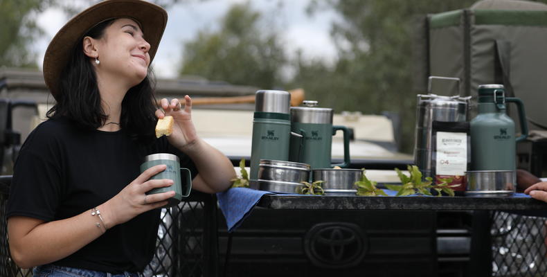 Game Drive - morning coffee