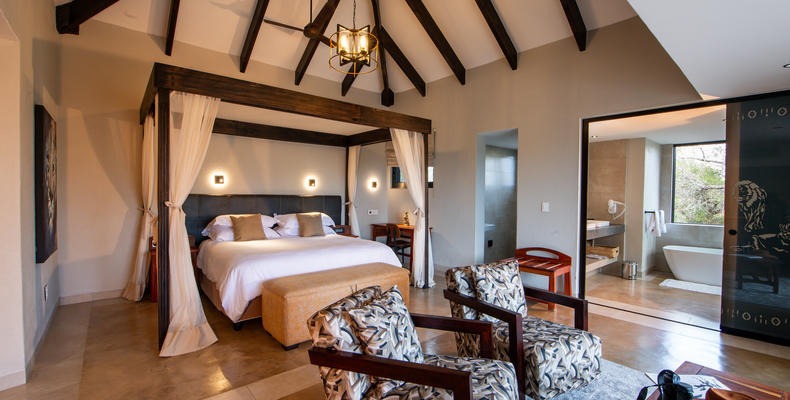King bed layout
