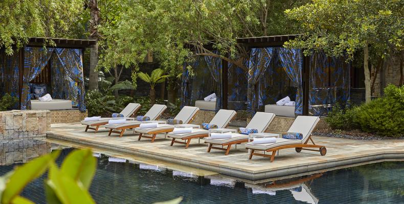 One&Only Cape Town Poolside Lounges and Cabanas