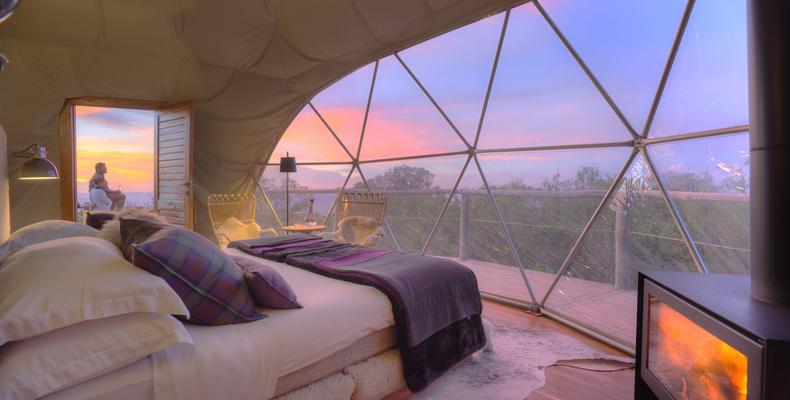 The Highlands - Honeymoon Suite View with Fireplace