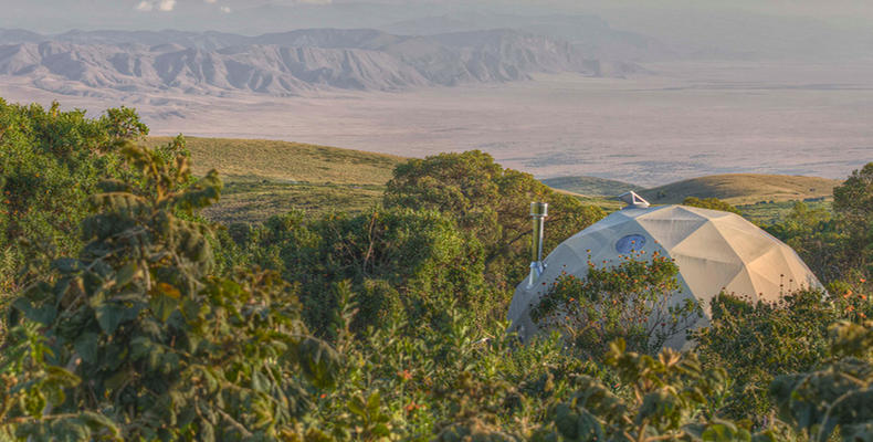 The Highlands - View of the Camp