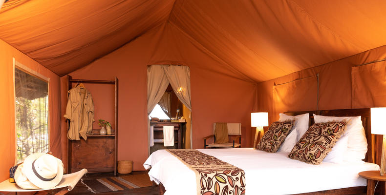 Inside Tent