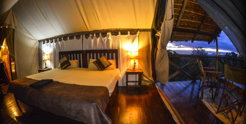Inside Tent