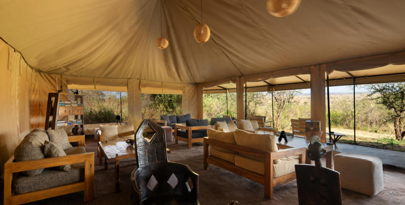 NYIKANI CAMP - CENTRAL SERENGETI - Lounge