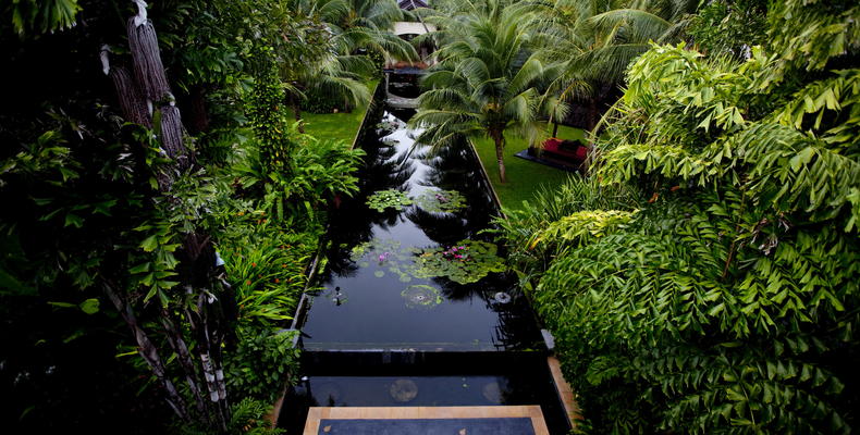 Bill Bensley designed tropical gardens