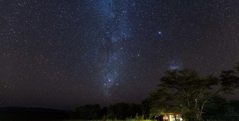 Night sky from Kaskaz Mara Camp