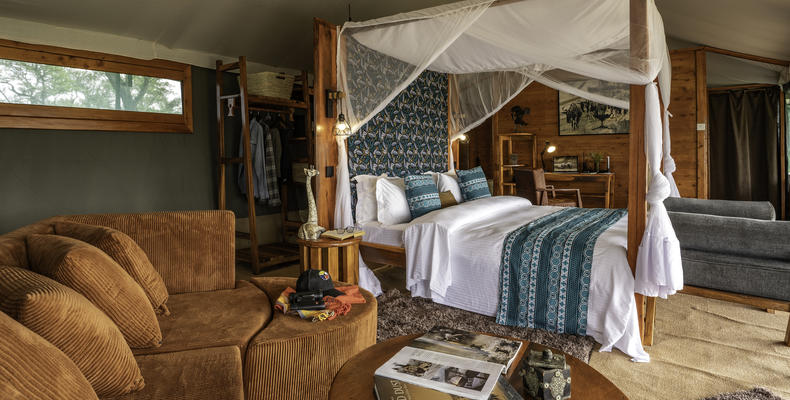 Guest Tent Lounge Area