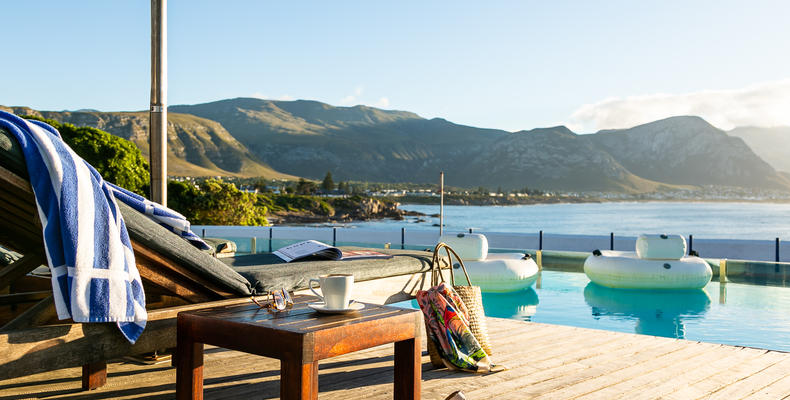 View from infinity pool