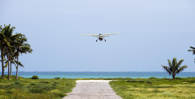 Vamizi-Island-Airstrip-Arrival