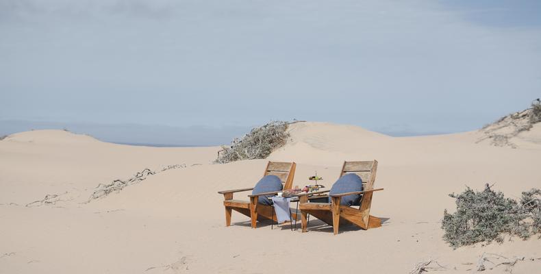 Shipwreck Desert Lunch