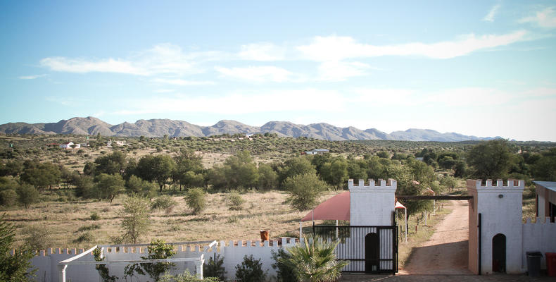 Bird's eye view of the Lodge