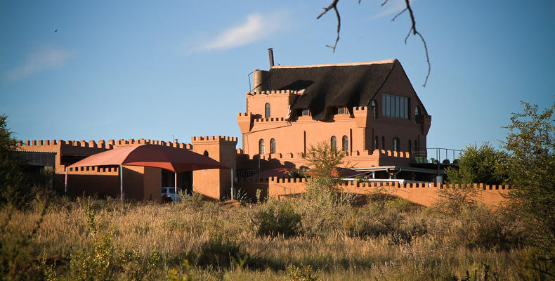 Panoramic view of the Lodge from afar