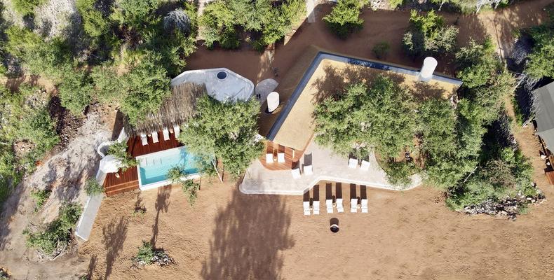 Encounter by Ongava aerial