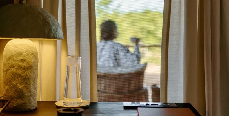 Encounter by Ongava guest tent workstation