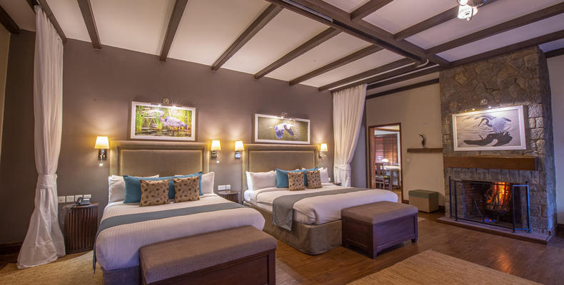 Twin Villa bedroom area