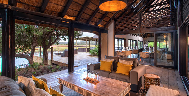 Main lodge area