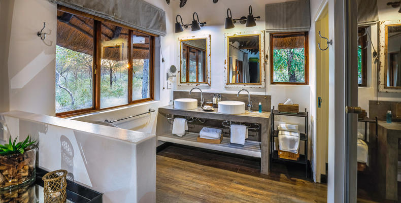 Mushara Lodge - Bungalow  Bathroom