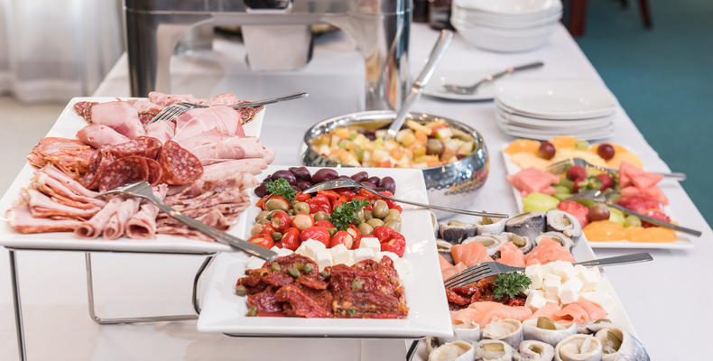 The Breakfast buffet