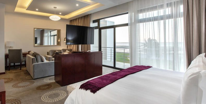 The luxury suite 