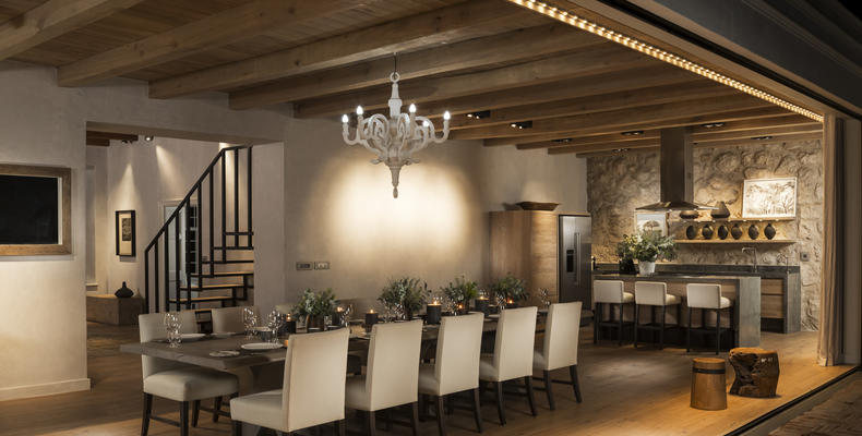 Indoor Dining Evening