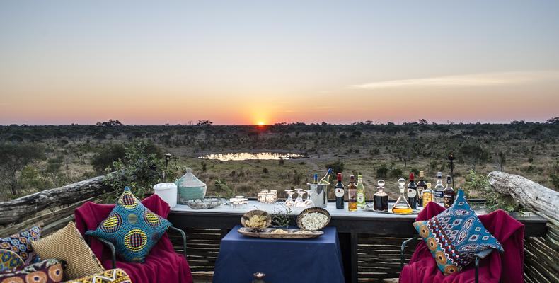 Skybeds in Khwai Private Reserve, Northern Botswana 