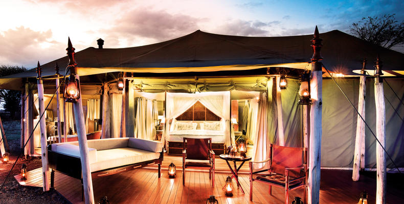 Luxury Tent Exterior