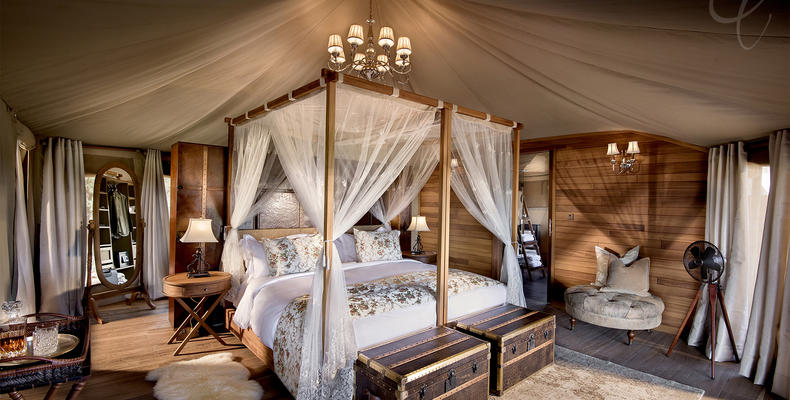 Luxury Family Tent Bedroom