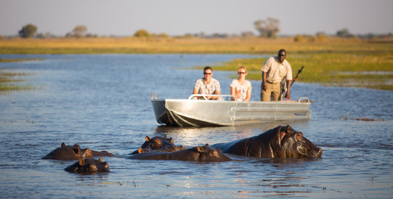 Boating near shumba