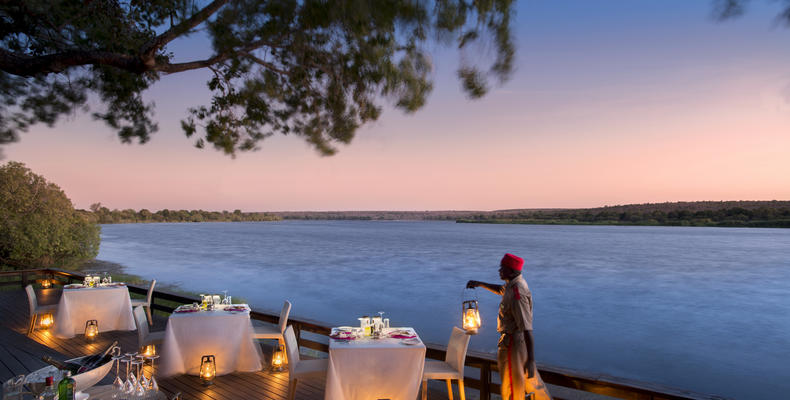 River Lodge: view from the deck